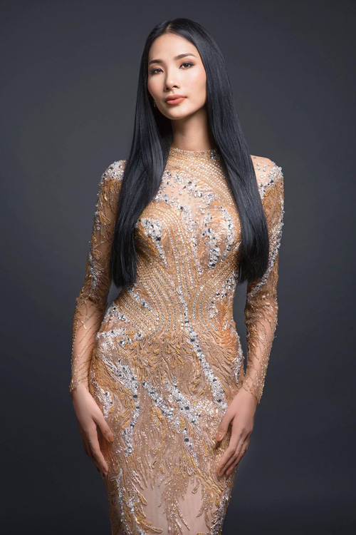 Hoàng Thùy chính thức vượt mặt Mâu Thủy giành giải thưởng đầu tiên của Miss Universe Vietnam 2017! - Ảnh 2.