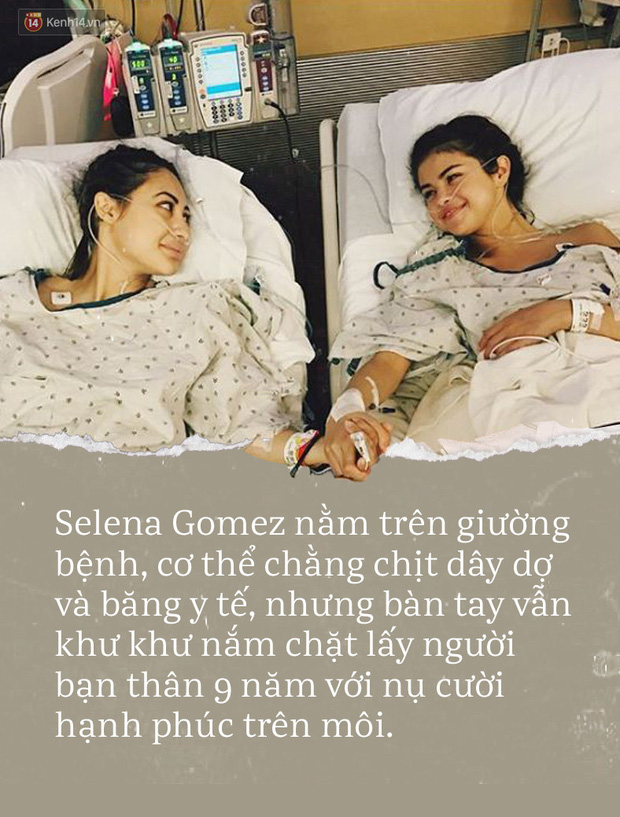 Selena Gomez: May mắn là khi ốm đau có cô bạn thân và soái ca ở bên, không phải 1000 người bạn xã giao - Ảnh 1.