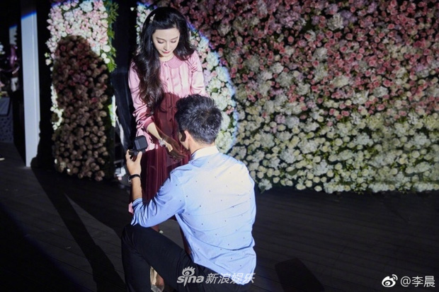 HOT: Phạm Băng Băng rơi nước mắt khi được Lý Thần cầu hôn trong ngày sinh nhật tuổi 36 - Ảnh 5.