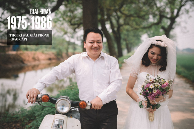 Độc nhất vô nhị: Chụp một lần, cặp đôi tái hiện được tất cả các kiểu lễ cưới Việt Nam trong 100 năm qua! - Ảnh 10.