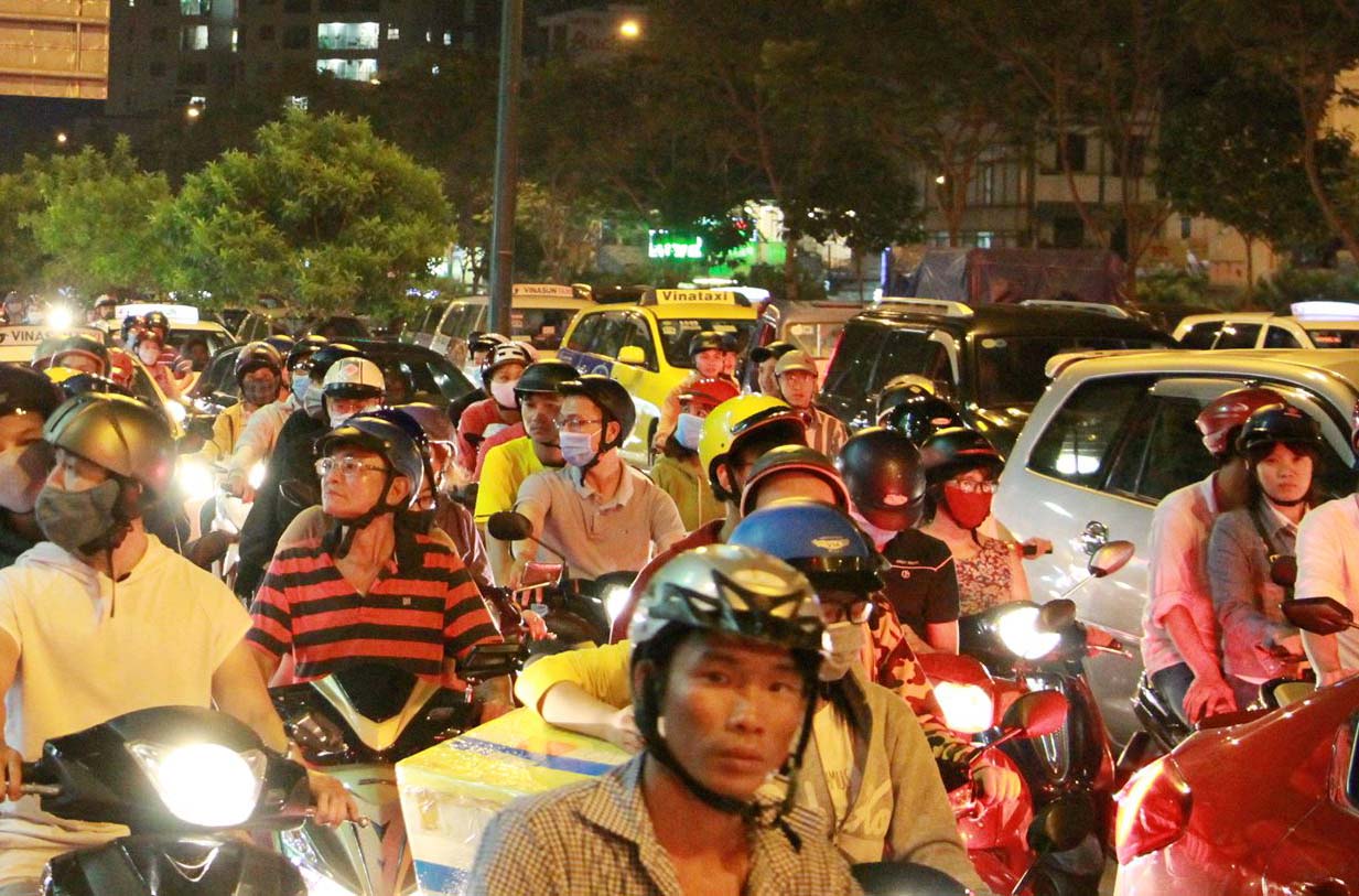 tắc đường,kẹt xe,kẹt xe nghiêm trọng,Sài Gòn