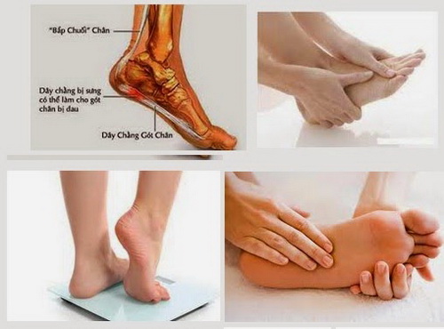 Massage bàn chân giúp máu lưu thông tốt.