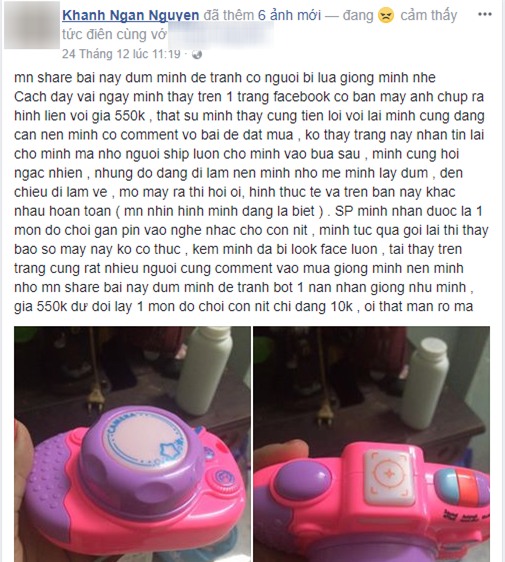 Cuối năm, hàng loạt chị em bức xúc vì đặt mua máy ảnh Hàn Quốc lại bị lừa rước về đồ chơi trẻ con - Ảnh 11.